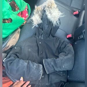 AuthenticToddler Size 6Canada Goose Snowy Owl Jacket.